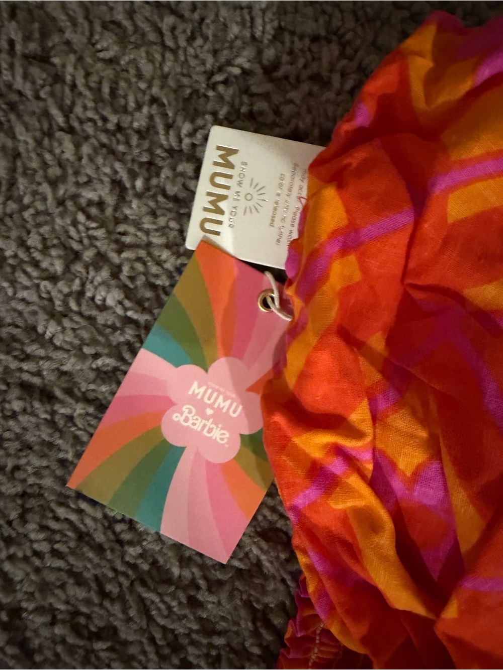 Show Me Your Mumu Pink Collared Top with Tags - Picture 4 of 5